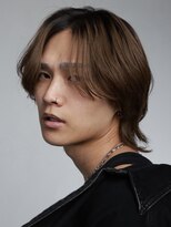 アンサー 原宿(ANSWER)&nbsp;原宿メンズボブメンズミディアムセンターパートニュアンスパーマ
