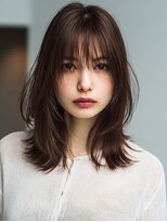 ダル 渋谷/表参道(DAL.)&nbsp;レイヤーカット/ハッシュカット/ブラウン/前髪カット