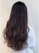 ホワイト(WHITE)&nbsp;極細ハイライト×モカブラウン×WHITE草柳