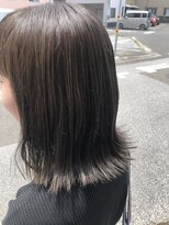 エムドットヘアーサロン(M. hair salon) 暗くても透明感あるよ。