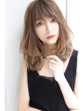 ザ キャンバス ミヤザキツネヒサ(THE CANVAS 宮崎恒久) デザインカラーで作る外国人風セミディ★★