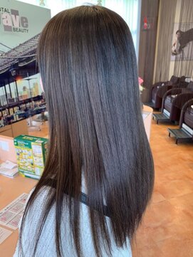 ウェーヴ 浜松小豆餅店(wave) 〈wave小豆餅店〉縮毛矯正酸性トリートメントさら艶黒髪