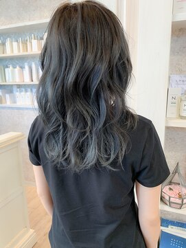 キャアリー(Caary) 福山市　人気イルミナカラー人気caaryハイライトブルージュ