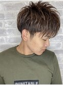 MEN'S HAIR ナチュラル×束感マッシュ