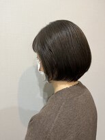 エン バイ スマイル(en by smile)&nbsp;大人可愛い20代30代40代前下がりひし形小顔ボブ丸みショート◎