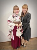 名古屋駅徒歩３分 actif　着物/和装/着付けヘアセット  早朝受付
