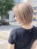 【最高級】カット&美髪カラー&TOKIO艶トリートメント (表参道）