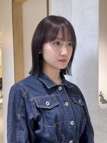 ニール 名古屋 伏見 丸の内(NEELU)&nbsp;【Neelu_pon】ブリーチありラベンダーボブ