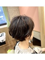 ハナイ ヘアーデザイン(HANAI hair design)&nbsp;簡単スタイリング☆ふんわりショートスタイル