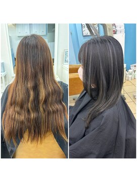 グラスペディア(graspedia) 【コントラストハイライト】【白髪ぼかし】【グレイカラー】