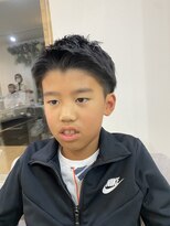 ベルバイグレイス(BELLE by grace)&nbsp;ツーブロックアップバングショート