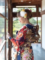 ミノル(MINORU)&nbsp;成人式前撮り着付けヘアメイク