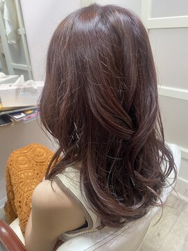 ヘアーメイク ハルナ ロングレイヤー
