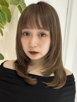 スティロ(stylo)&nbsp;ハイライトカラーグレージュベージュケアブリーチダブルカラー