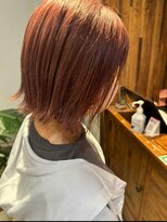 アデプト 金町店(adept)&nbsp;ピンク切りっぱなしボブ