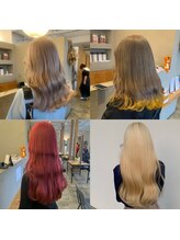 『一度は憧れる透明感たっぷりのブリーチカラー』透け感・抜け感がとにかく可愛いおしゃれカラー♪