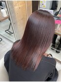 ピンクブラウン/髪質改善