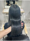 ブルーグレー   ブルーアッシュ   ハイトーンカラー