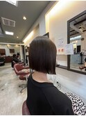 前下がりボブ