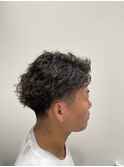 メンズ×ツイストパーマ