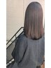 カット+髪質改善カラー白髪染可+ヘアデトックス+リンゴケア￥18,400→￥15,400