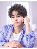 オーシャントーキョー 渋谷神南(OCEAN TOKYO) ツーブロック人気黒髪人気センターパート