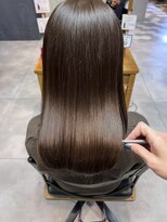 アイノアシェール 西宮(AInoa Cher) 【極上の髪質改善】プレミアムカラーエステ/艶髪/ココアブラウン