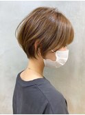 前髪 アンブレラカラーこなれミディイメチェン韓国マッシュ