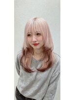 ステアケース 武蔵小杉店(stair:case)&nbsp;レイヤー×ホワイトピンク×エンドカラー