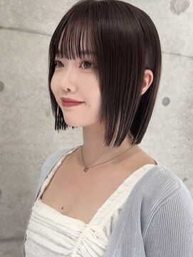 エミュ 表参道 青山(emu) 【emu 表参道 畔上 尚也】20代 タッセルボブ/ヘイリーボブ