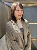 鎖骨くらい外ハネボブ