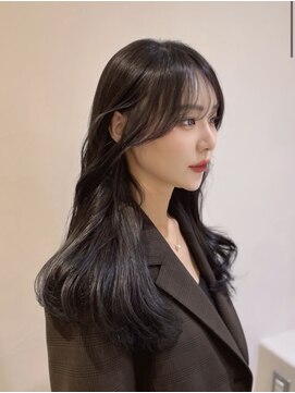 ノーレン 代々木上原(NOREN) グレージュ/レイヤー/顔まわりカット/韓国