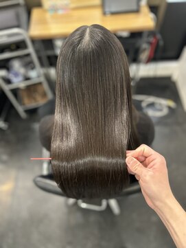 エスカーラ 町田(THE ESCALA) 町田髪質改善/縮毛矯正/うるつやがわかる/ツヤ髪スタイル/韓国