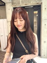 ナギ(nagi)&nbsp;韓国風赤髪ロング