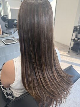 グラムヘアー(GLAM HAIR) グレージュカラー