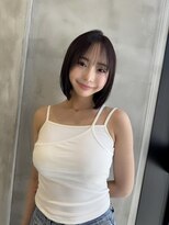 ロンド ストラーダ 心斎橋(Lond strada)&nbsp;レイヤーボブ×ハイトーン[心斎橋/髪質改善]