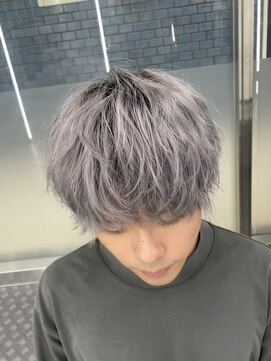 アーバンスタジオトウキョウ 下北沢店(URBAN STUDIO TOKYO) ハイトーンシルバーアッシュマッシュウルフ　下北沢/メンズ
