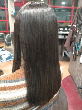 ヘアーズ ベリー 川西店(hairs BERRY) 酸性ストレート