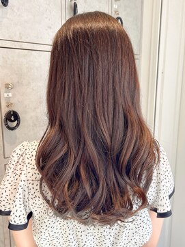 ヘアリゾート粋 新宿三丁目本店 透明感カラー/チョコレートブラウン/ロングレイヤー