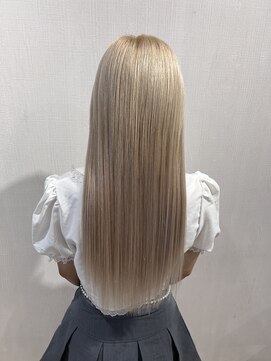 ペールシルバーエクステ