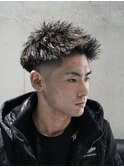 MEN'S/ツイスパ×ハイライト×スキンフェード/ツイスト/短髪