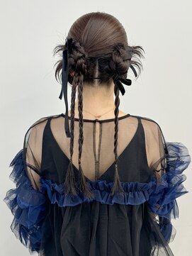 カチモリアレンジ × 参列セット