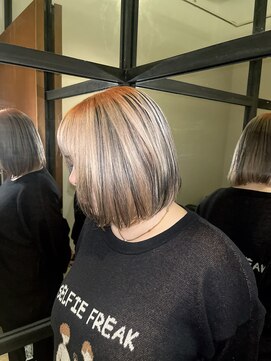 リー 梅田(Lee) Minato/デザインカラー/髪質改善