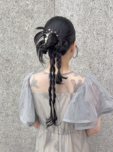 シンヘアー(SHIN HAIR)&nbsp;【横田芽衣】リボンカチモリ