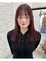 ユナイテッドビューティー 金沢(UNITED BEAUTY)&nbsp;ストレートでも顔まわりのカットでおしゃれに