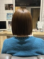 カミケンガレリア(kamiken. galleria)&nbsp;首元スッキリストレートミニボブ【カミケンガレリア/郡山】