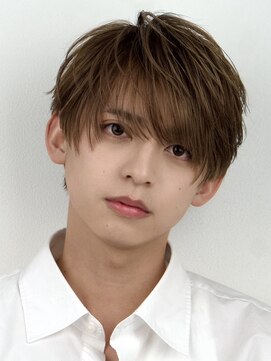 オーシャントーキョーオーバー 渋谷(OCEAN TOKYO OVER) 韓国マッシュセンターパートツーブロックフェザーパーマシャドウ