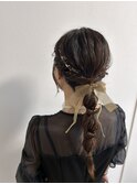 お呼ばれヘアセット