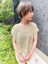 トゥルーズ 梅田茶屋町店(TLUUS) 【TLUUSイメチェン前髪ピンクベージュクールショート】