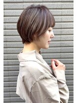 アン たまプラーザ(un)&nbsp;ショートボブ髪型30代40代50代前髪あり前髪無し　射場